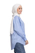 Baby blue Over - Size Shirt - Khotwh
